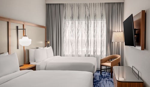 Habitación estándar, 2 camas de matrimonio