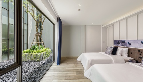 Suite ejecutiva, 2 habitaciones, no fumadores, balcón