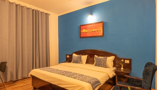 Habitación, vistas a la montaña