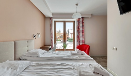 Suite estudio clásica, baño privado, junto a la playa (Nautilus 2 os)