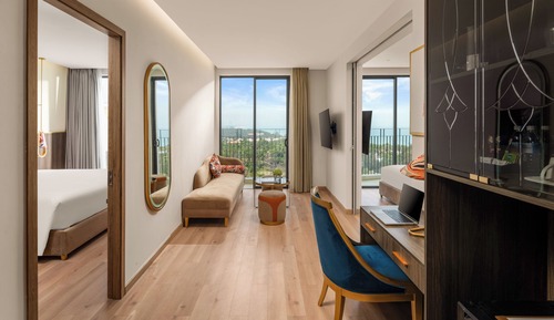 Suite ejecutiva, 2 habitaciones, vistas al mar