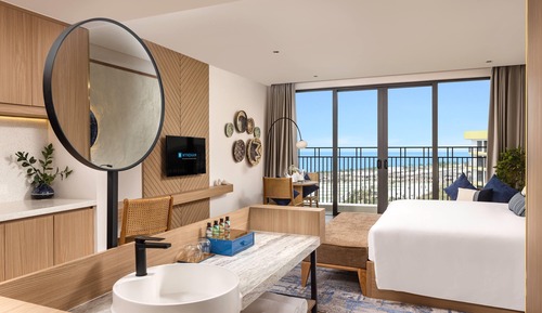 Habitación Premium con 2 camas individuales, 1 cama individual, vistas al mar
