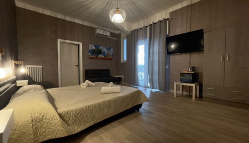 Habitación Deluxe, 1 habitación, balcón, vistas al patio