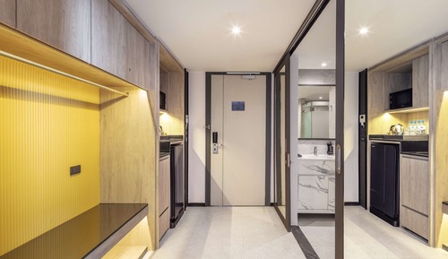 Habitación familiar, varias camas, no fumadores, microondas