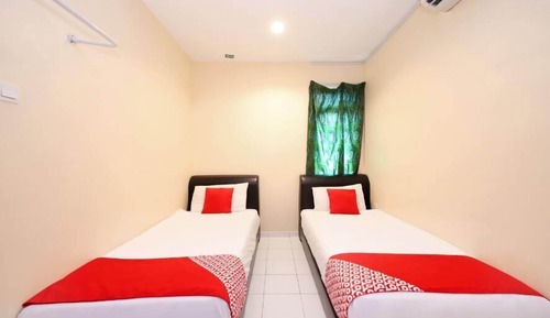 Habitación con 1 cama doble o 2 individuales