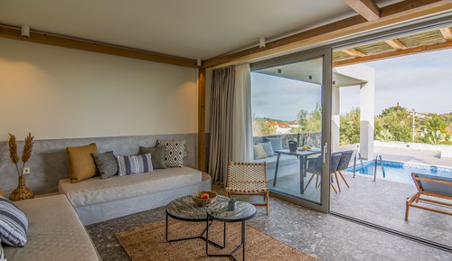 Suite Deluxe, 1 habitación, piscina privada