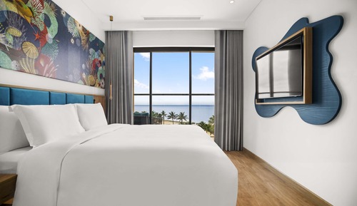 Habitación clásica, 1 cama de matrimonio grande, vistas al mar