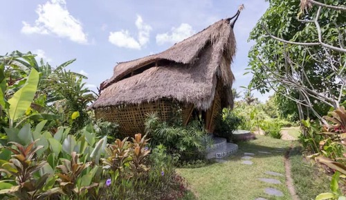 Casa de campo (Bamboo Eco Cottage)