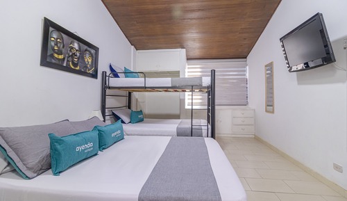 Habitación cuádruple económica