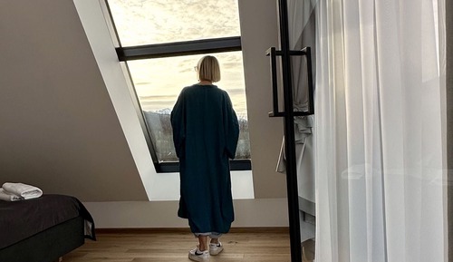 Apartamento Deluxe, 1 habitación, vistas a la montaña, en una planta alta