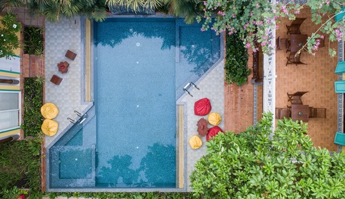 Villa exclusiva, vistas a la piscina