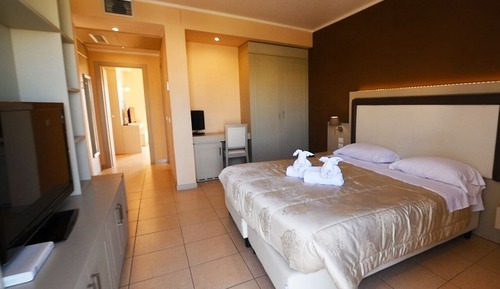 Habitación superior, vistas al mar