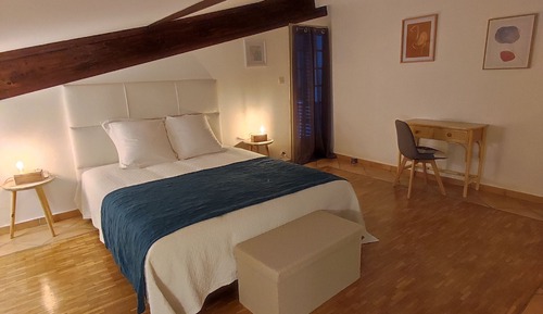 Habitación doble superior, vistas al jardín
