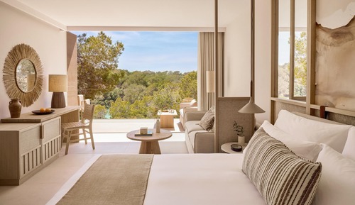 Suite junior, vistas al jardín