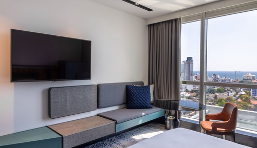 Habitación Premier, 1 cama de matrimonio grande, no fumadores, vistas al mar