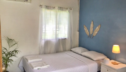 Habitación económica doble, 1 cama doble, vistas al jardín