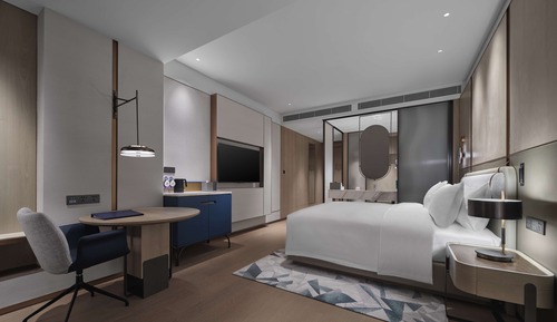 Habitación básica, 1 cama de matrimonio grande
