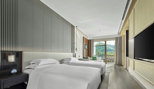 Habitación, 1 cama de matrimonio grande, vistas al lago