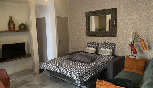 Apartamento Confort, 1 cama de matrimonio con sofá cama