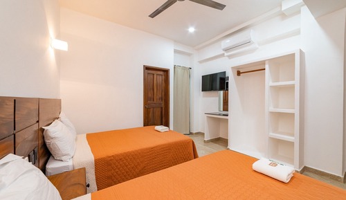 Habitación básica doble de uso individual