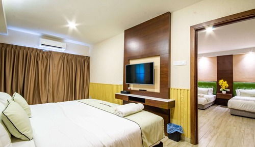 Habitación familiar, varias camas