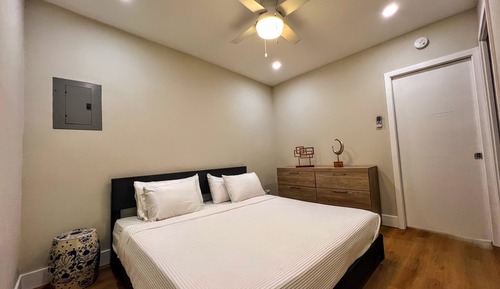 Cabaña de lujo, 1 cama doble con sofá cama