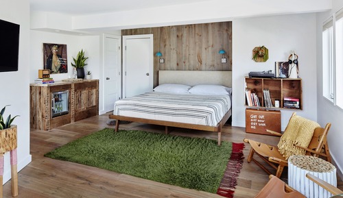 Habitación económica, 1 cama de matrimonio grande, balcón, planta baja