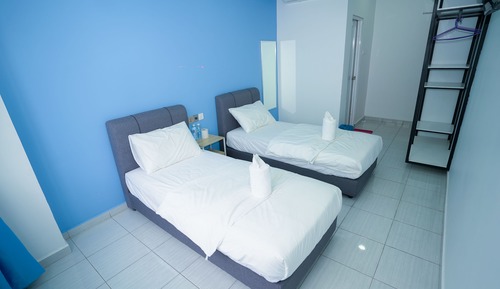 Habitación con 2 camas individuales