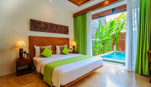 Villa, 2 habitaciones, piscina privada