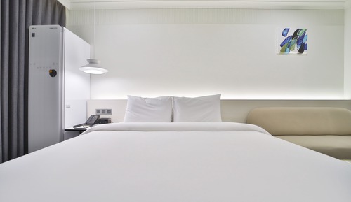Habitación estándar doble, 1 cama de matrimonio grande, no fumadores