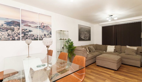 Casa, baño privado