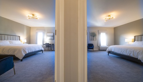 Habitación de lujo doble, varias camas, 2 baños
