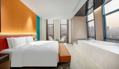 Suite, 1 cama de matrimonio grande, no fumadores (Wyndham)