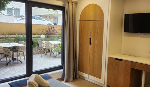 Habitación estándar con 2 camas individuales, planta baja