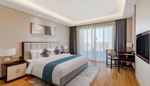 Habitación Deluxe, 1 cama de matrimonio grande, fumadores, vistas al lago