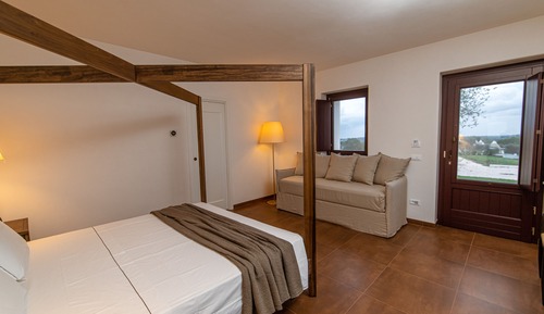 Habitación clásica doble, 1 cama doble con sofá cama