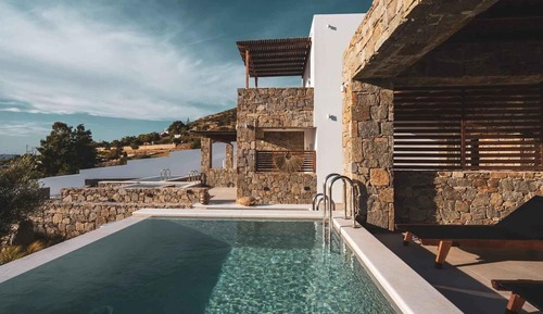 Suite estudio Deluxe, piscina privada, vistas al mar