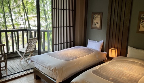 Habitación, no fumadores, vistas a la montaña (AnnexJapaneseWestern,14-tatami,2beds)