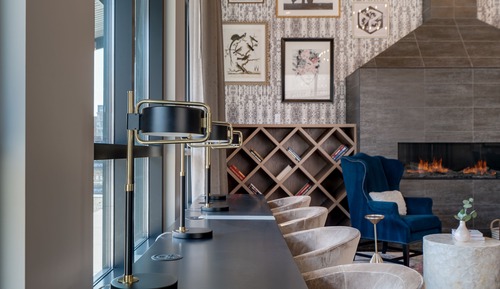 Apartamento, 1 cama de matrimonio grande con sofá cama, vistas a la ciudad