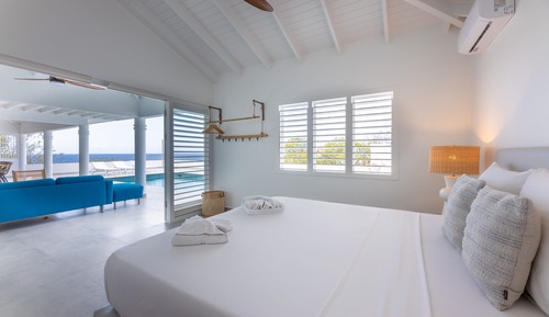 Villa de diseño, 4 habitaciones, piscina privada, vistas al mar