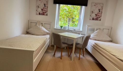 Habitación clásica con 2 camas individuales, 2 camas individuales, no fumadores, entresuelo