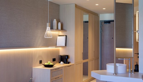Habitación Deluxe doble, piscina privada, vistas al mar