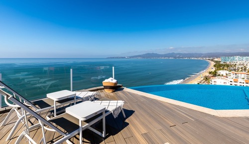 Apartamento de lujo, 4 habitaciones, vistas al mar