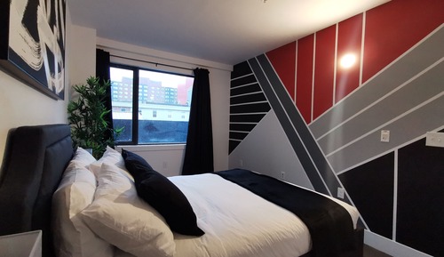 Suite, 2 habitaciones, cocina, vistas a la ciudad