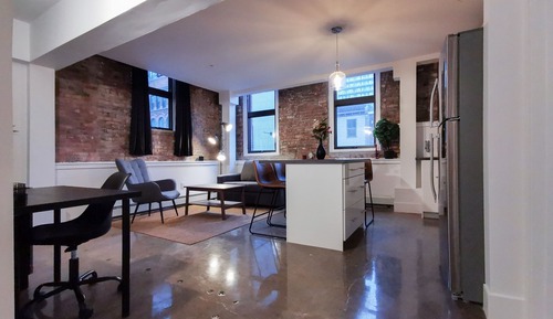 Suite, 2 habitaciones, cocina, vistas a la ciudad
