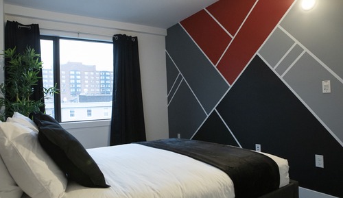 Suite, 2 habitaciones, cocina, vistas a la ciudad