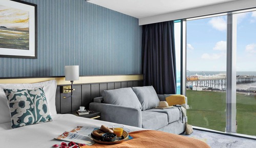 Privilege, Habitación Deluxe, 1 cama doble con sofá cama, vistas a la bahía
