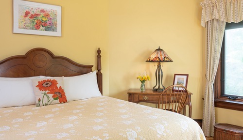 Habitación básica, 1 cama de matrimonio grande, vistas al jardín