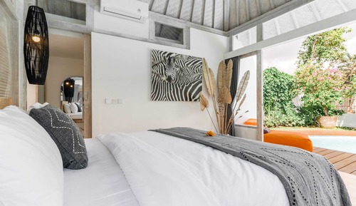 Villa básica, 2 camas de matrimonio