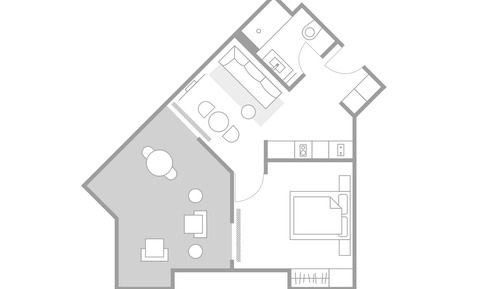 Suite Premium, terraza, vistas al jardín (Corner)